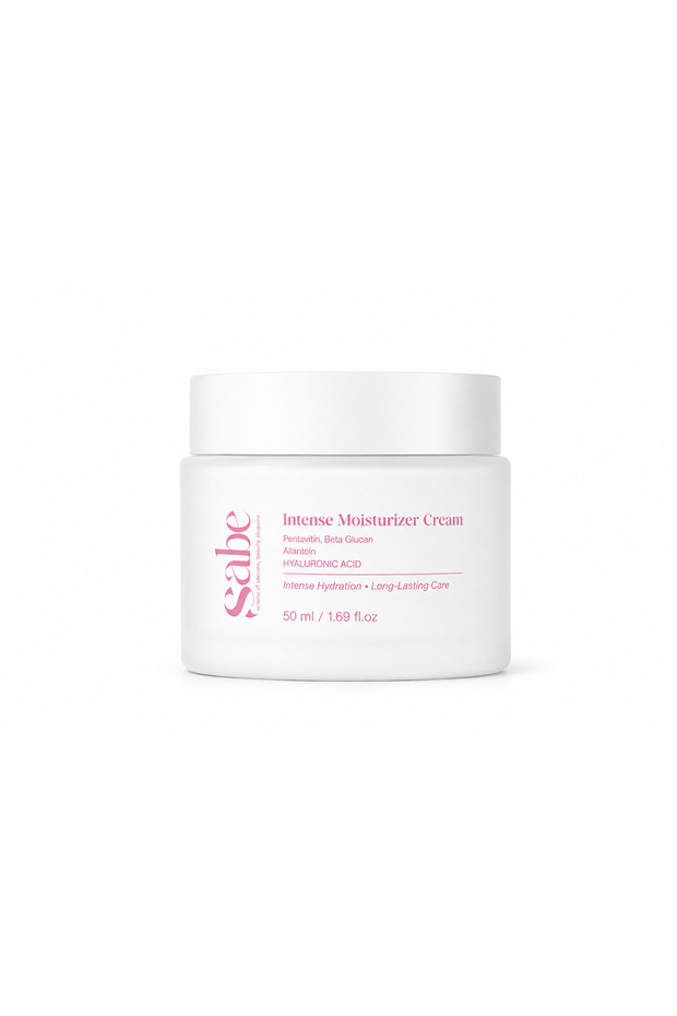Intense Moisturizer Cream 50 ml | Intensive Moisturizing Care Cream Containing Hyaluronic Acid and Pentavitin