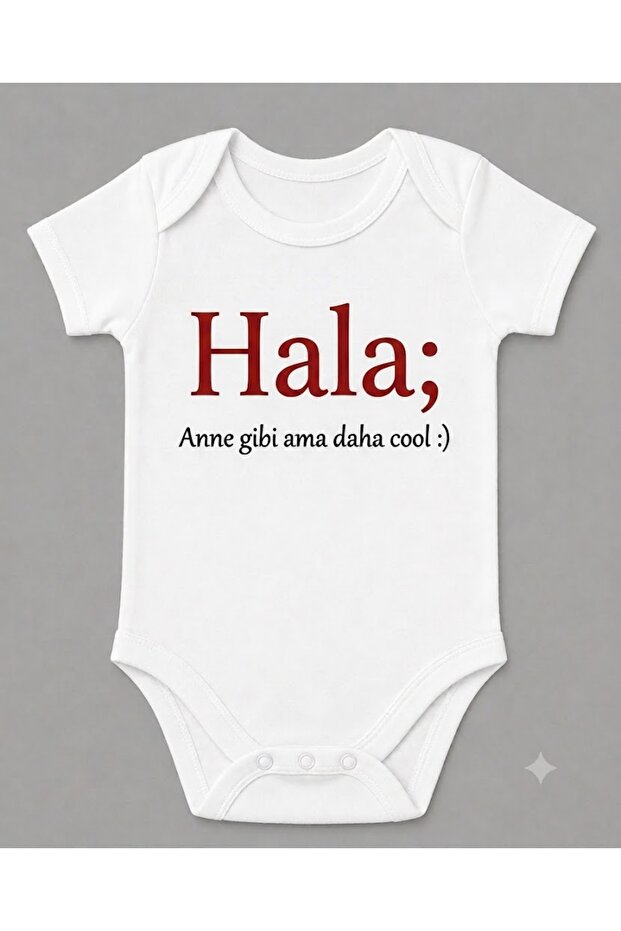 Still Like a Mom but Cooler Printed Baby Bodysuit with Snap Fasteners 5054