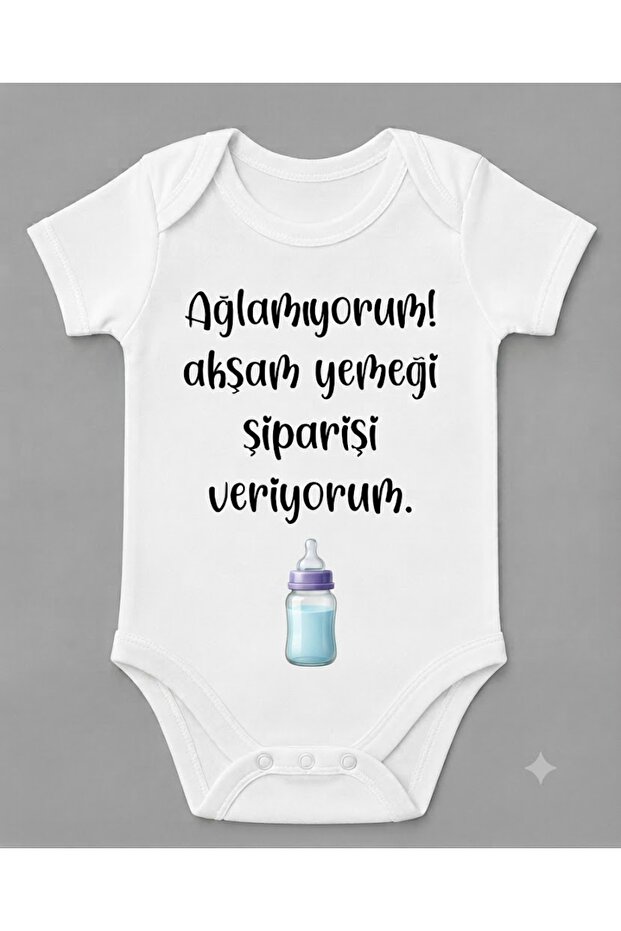I'M Not Crying, I'M Ordering Dinner Baby Body Snap-On Bodysuit 5173