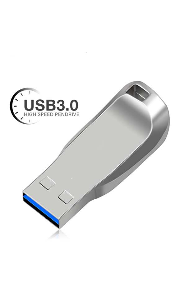 ذاكرة فلاش USB 3.0 عالية السرعة بسعة 32 جيجابايت من نوع USB-B، مصنوعة من المعدن، متينة، لتخزين البيانات، متعددة الاستخدامات