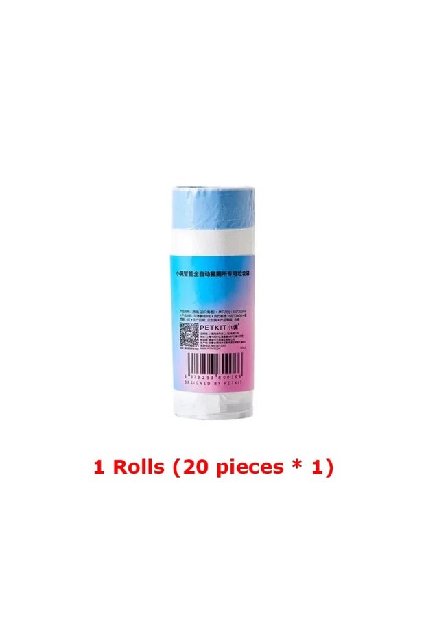 1 Rolls Original PETKIT Poop Bag Replacement Trash Bag Waste Bag for Pura X Pura Max Automatic Self