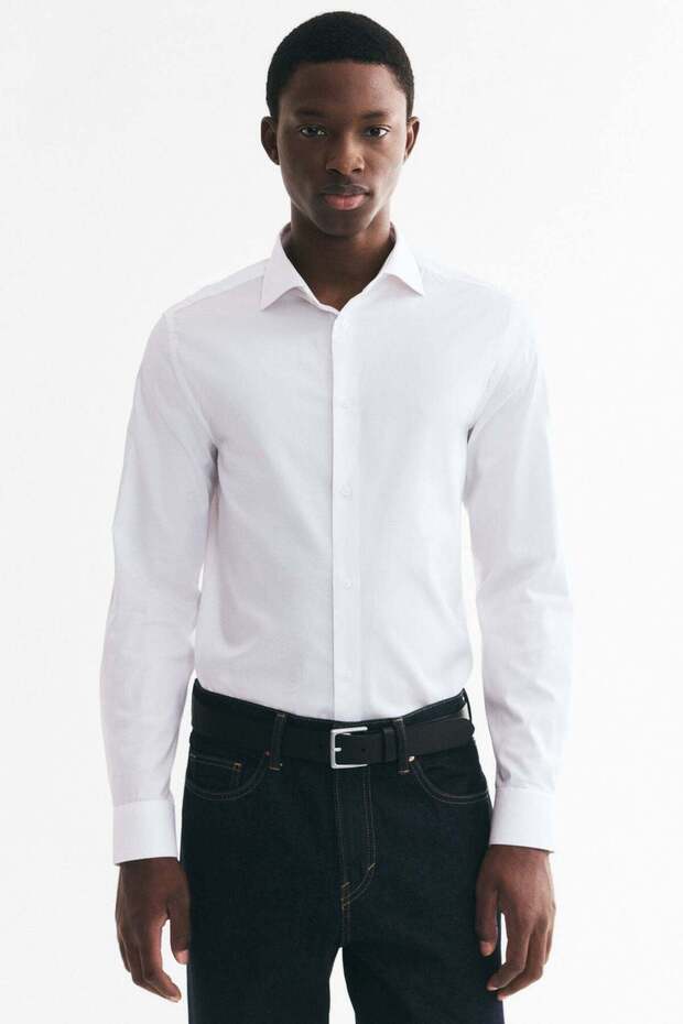 Slim Fit Cotton shirt