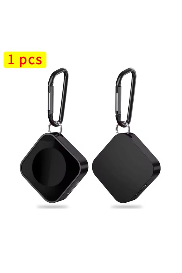 black Portable Wireless Watch Charger Type C 8pin Two interfaces For Watch S9 8 7 6 5 4 3 2
