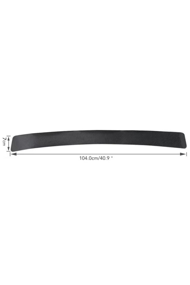 Carbon fiber 104CM 3D Carbon Fiber Sticker Car Threshold Protective Film Scratch Resistant Waterproo