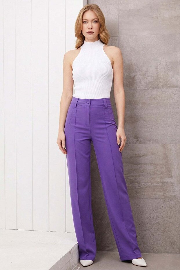 Çimalı High Waist Trousers