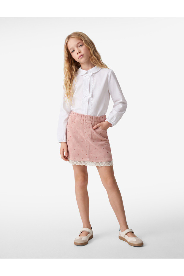 Pink Girl's Skirt 6Wkg70012Aw