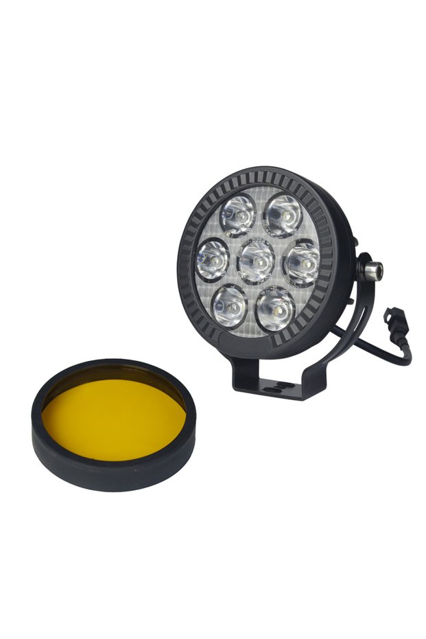 1PC 4.5" LED Work Light Spotlight Fog Lights Driving Lamp For BMW R1200GS R1250GS F800 F850 F900 Mot