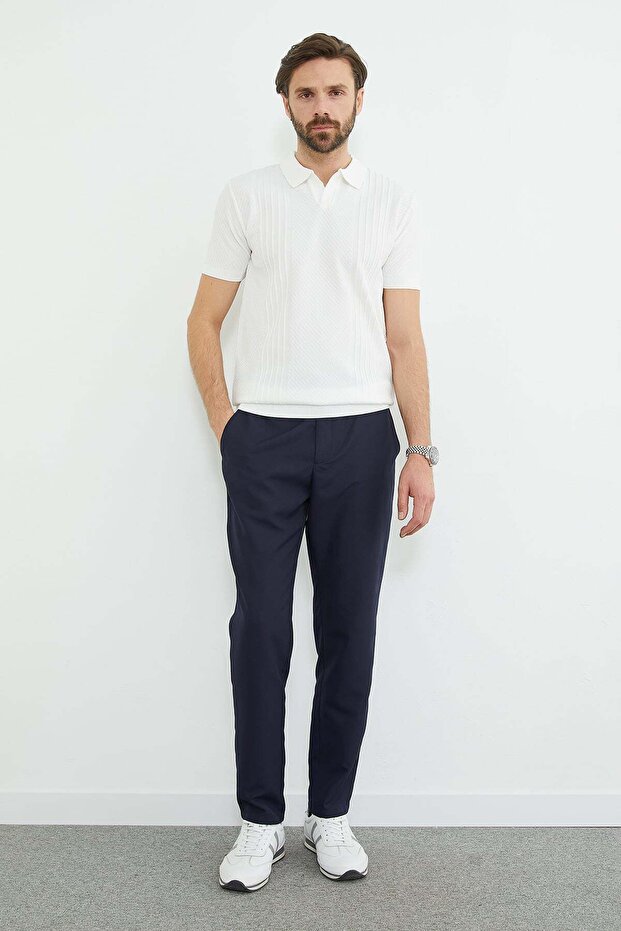 Elastic Waist Pocket Jogger Pants