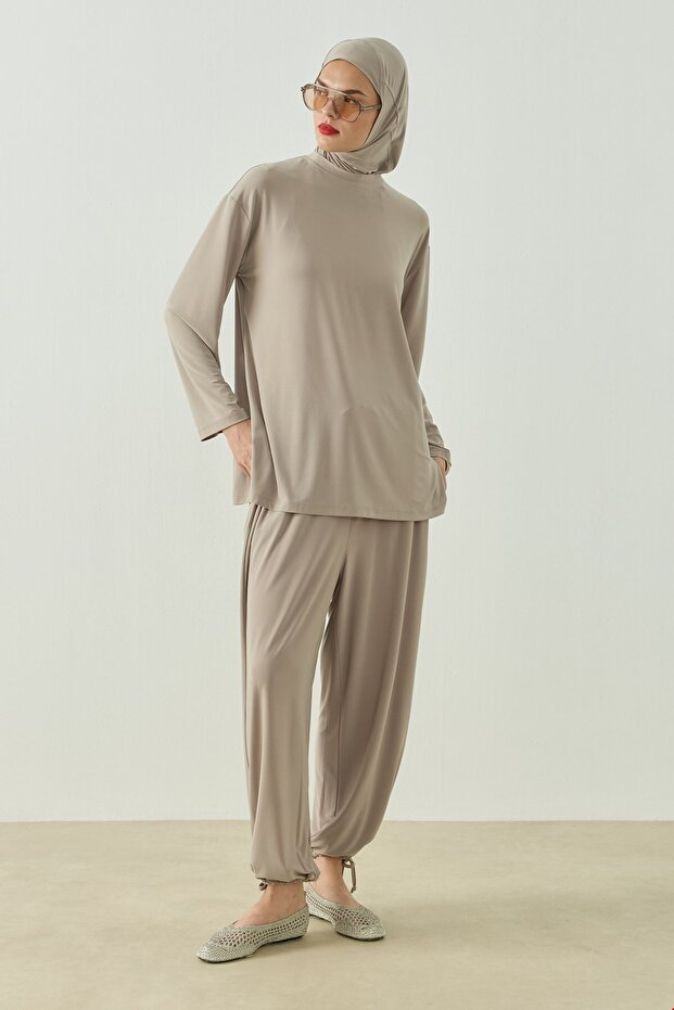 Alya T-Shirt Mink