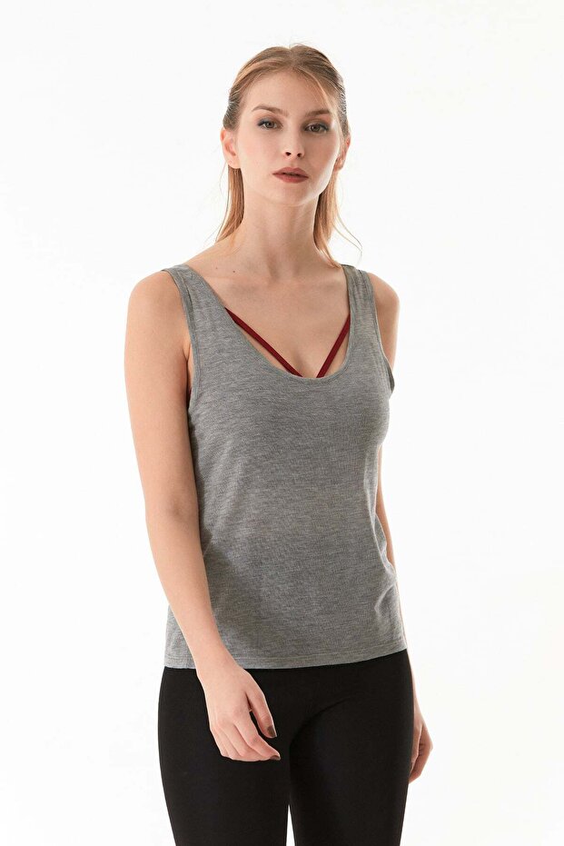 Basic Thick Strap Bodysuit - 5
