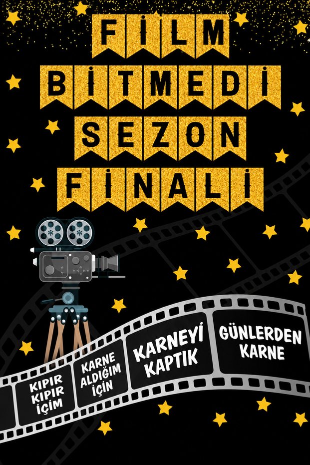 Karne Souvenir, Karne Board, School Event, a Short Break 200X200Cm Additional Stitched Fabric Banner
