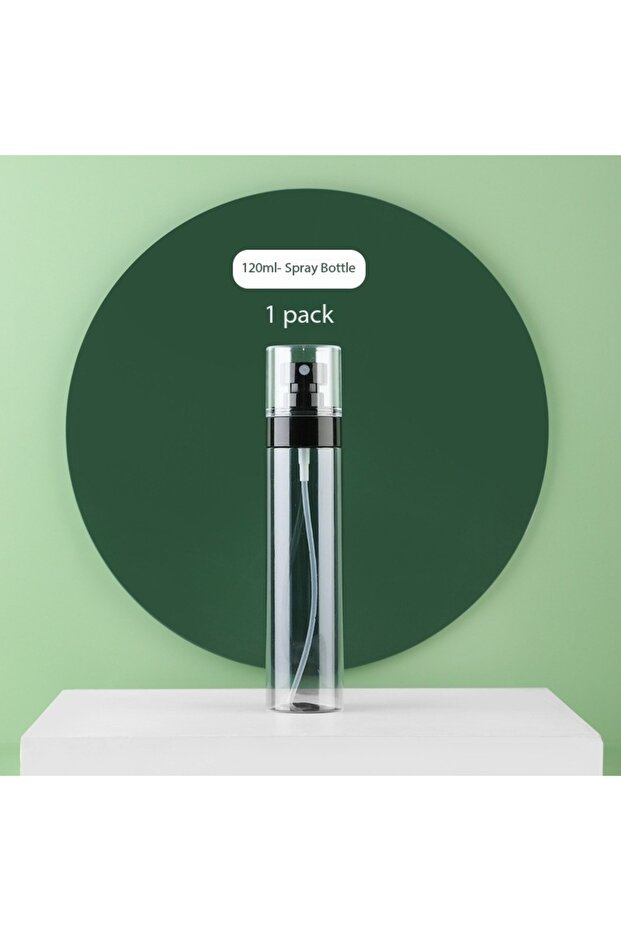 120ml Ultrafine Mist Spray Bottle Refillable Travel Size for Skincare Alcohol Cleaning Face Portable