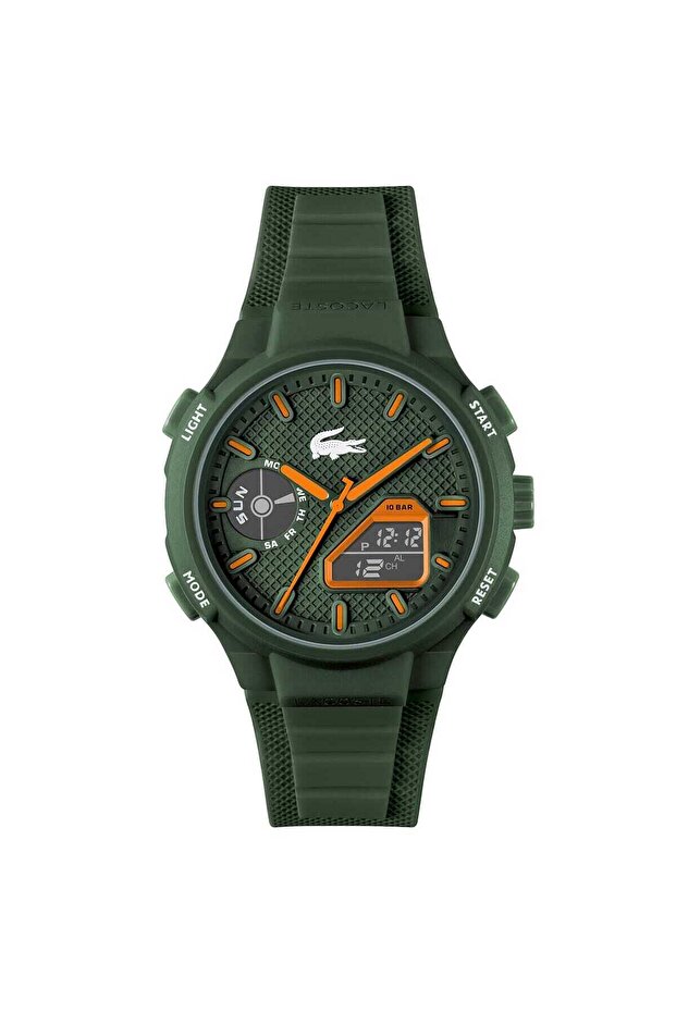 Round Analog Mens Khaki Case Watch - 2011367-KHK