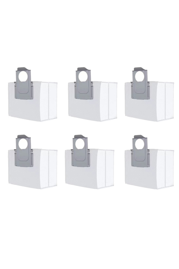 6PCS bag Dust Bag For Roborock Q5 Max+ / S8+ / S8 Pro Ultra / S7 MaxV Ultra / S7 Max Ultra / Q7+ / Q