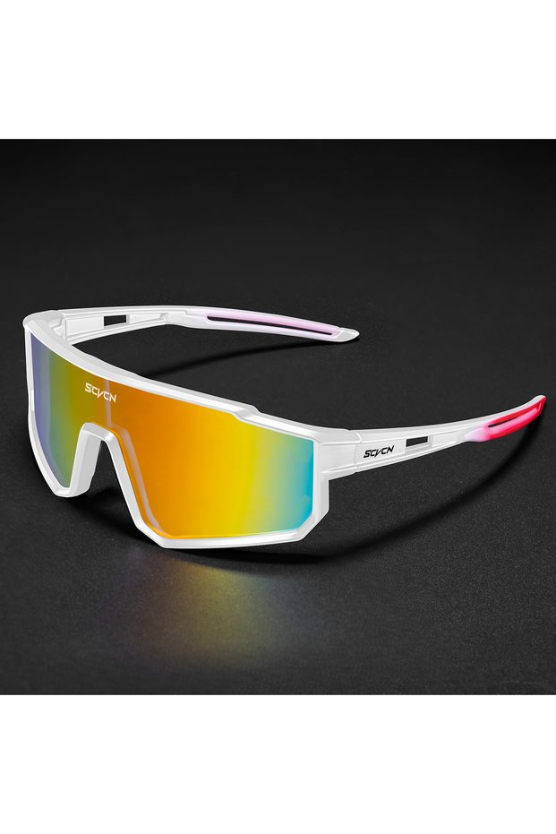1 lens -no box 11 SCVCN Bike Cycling Glasses Fashion Sports Sunglasses Bicycle Accessories Golf Camp