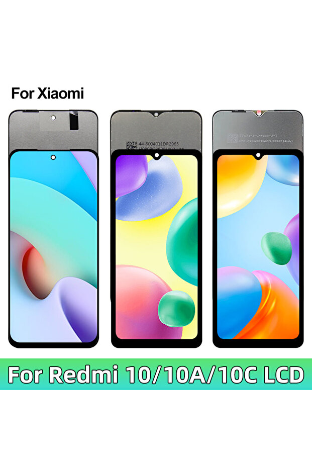 Redmi 10C بدون إطار IPS لشاشة Redmi 10 LCD تعمل باللمس لشاشة Redmi 10A لشاشة Redmi 10C LCD