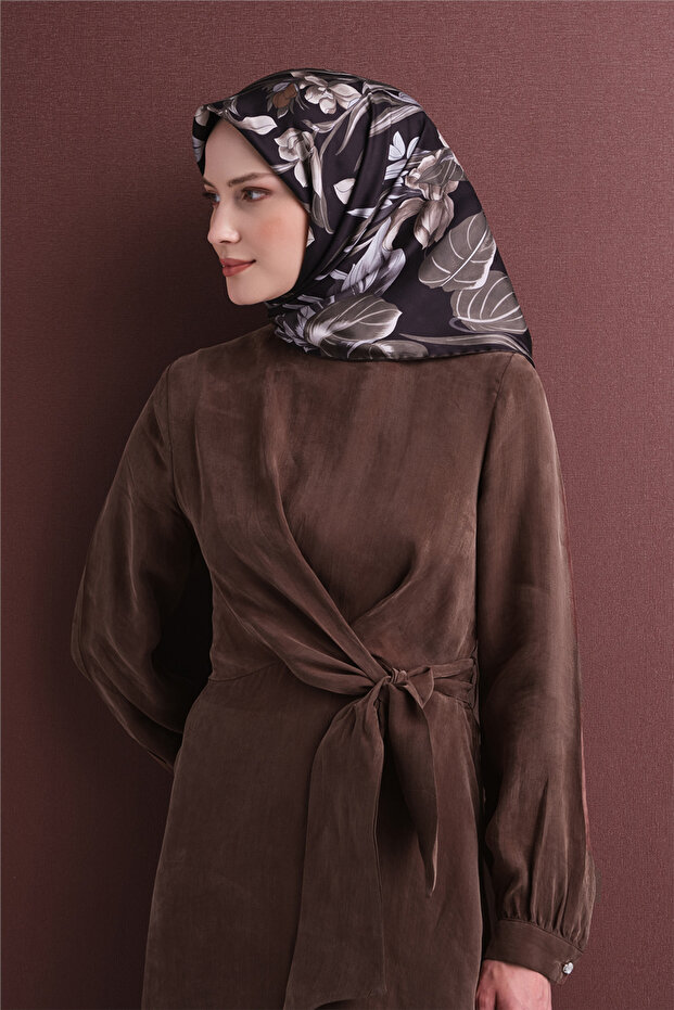 وشاح حرير جاكار 9608D 57