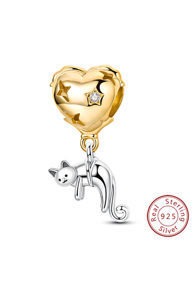 KTC1873 Original 925 Sterling Silver Charm Beads Glowing Luminous Firefly Butterfly Pendant for Brac