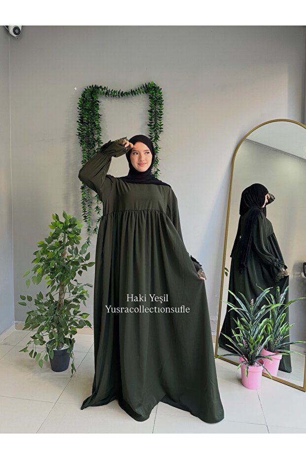 عباية إيرفا فستان تطريز