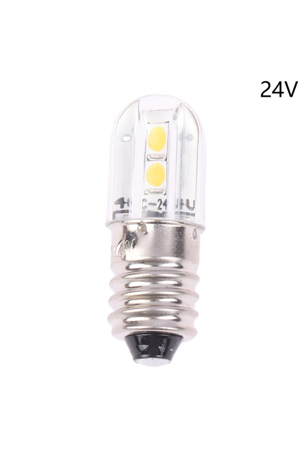 24 V E10 Led Bulb 6V 12V 24V Upgrade Bulbs 4LED Lamp Replacement For Torch Indicator Bulb Headlight