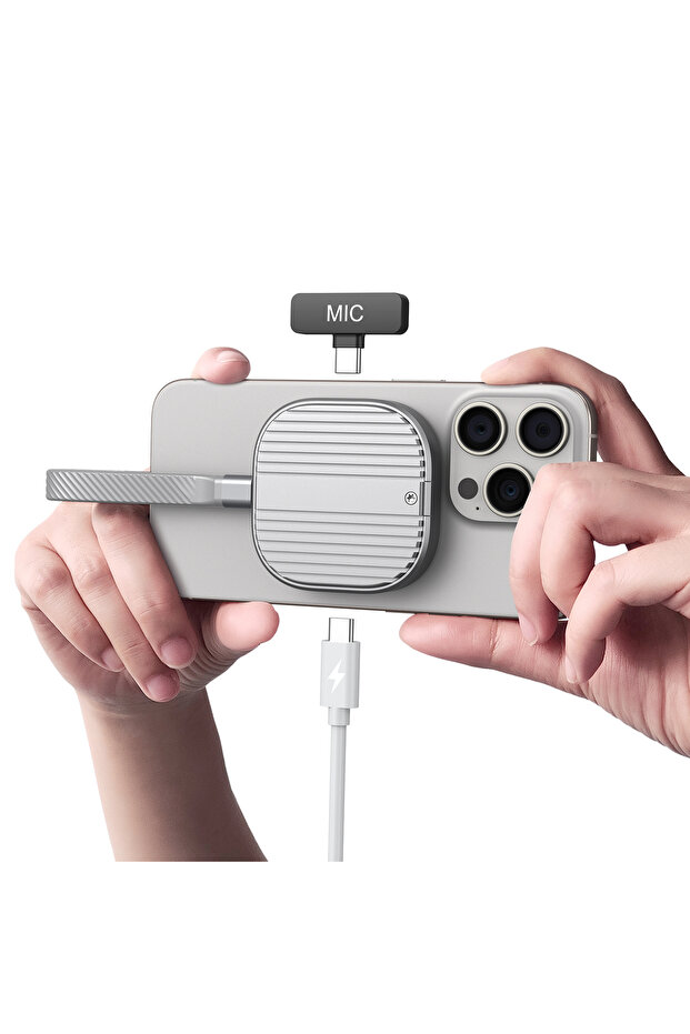 CMC02-A Pro Colorii Magnetic M.2 2230 NVMe SSD Enclosure Magsafe SSD Case USB C 3.2 Gen2 to NVMe PCI