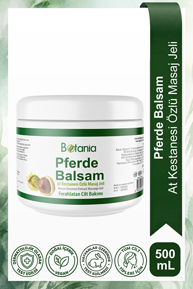 Pferde Balsam Horse Chestnut Extract Massage Gel 500 ml