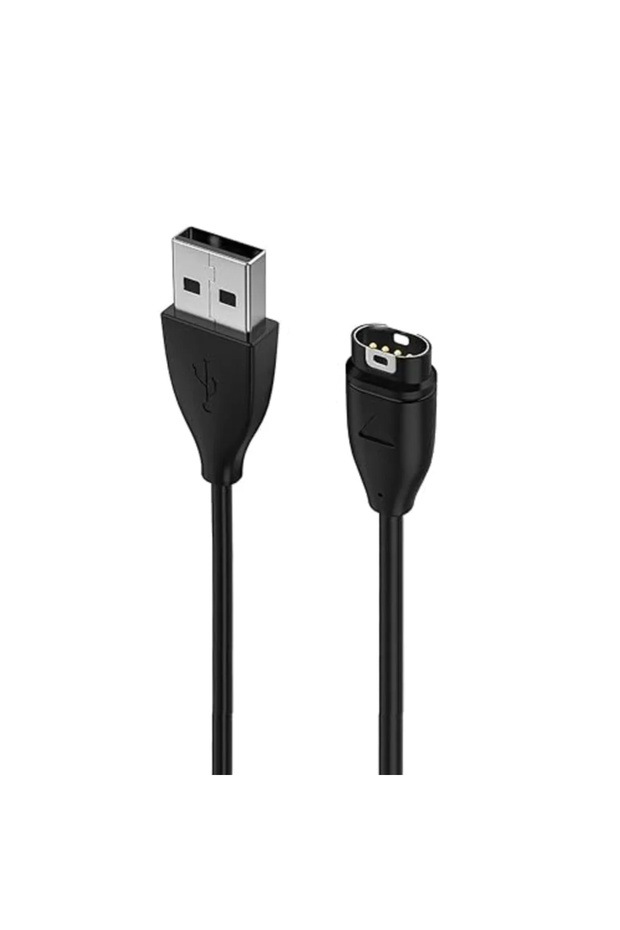 Black For Garmin Approach S10 S40 S60 G12 S12 S42 Vívoactive 3 4 4S Instinct USB Charger Smartwatch