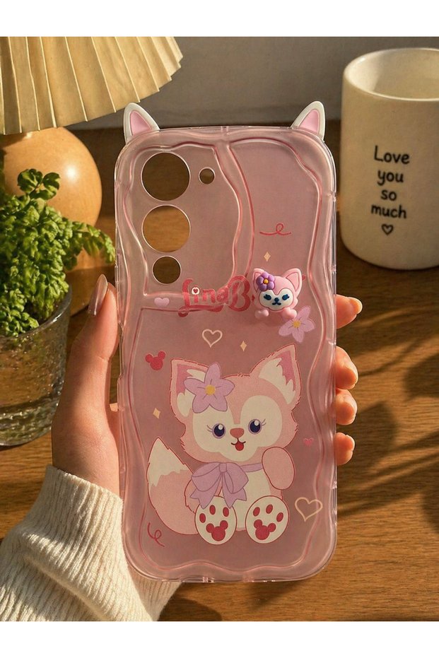 Vivo Y29S Compatible Camera Protected Shock Absorbing Wavy Edge Case