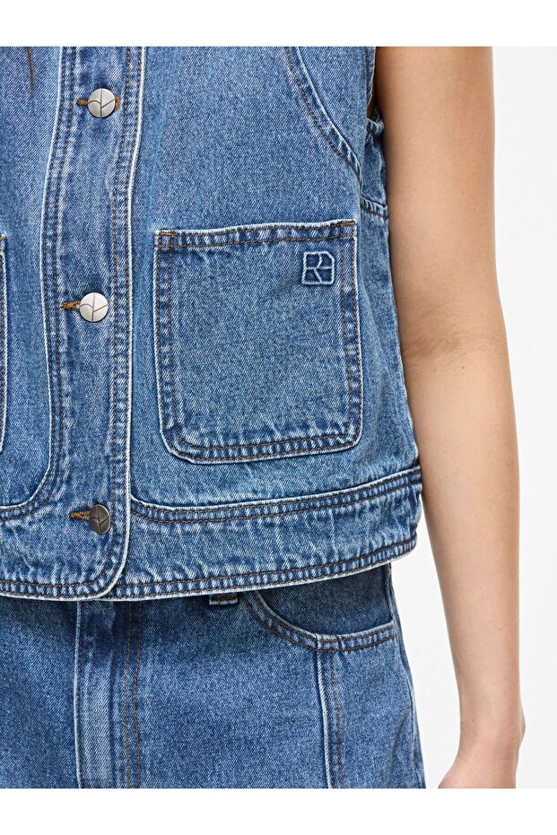 Weste Denim - 6