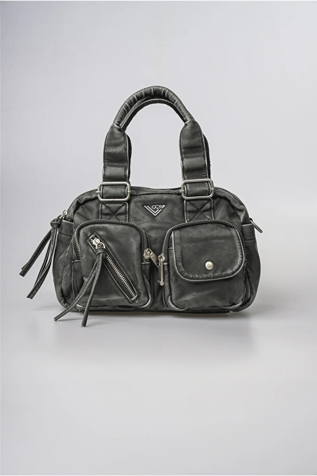 Women's Crossbody Handbag Daily Stylish Use Lightweight Modern Design Black 18069