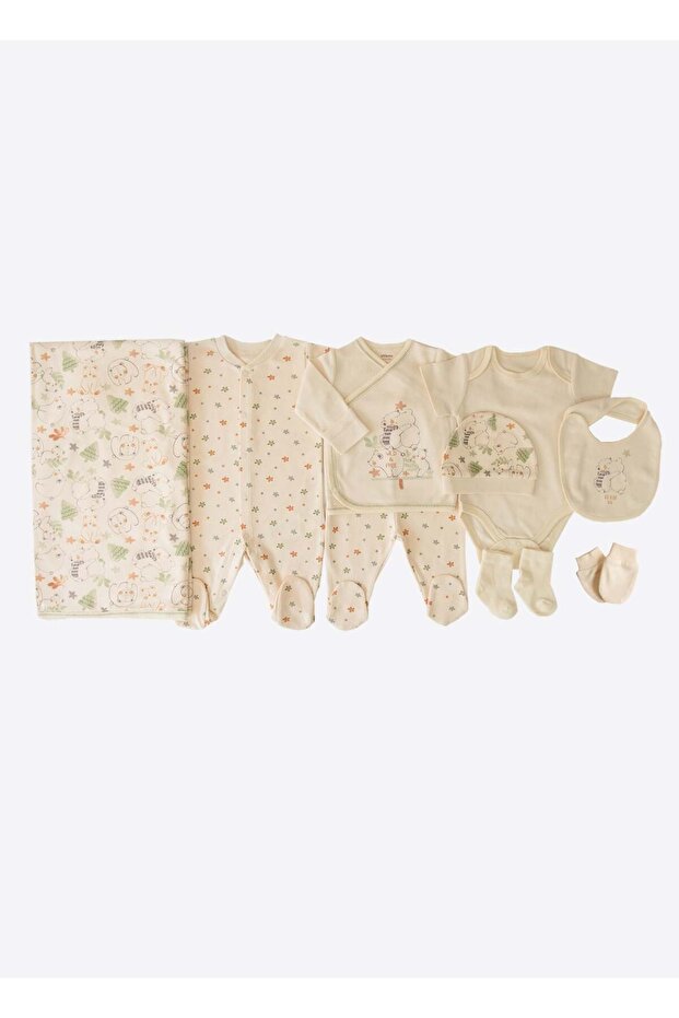 Organic Big Bear 10-Piece Hospital Discharge Set Natural