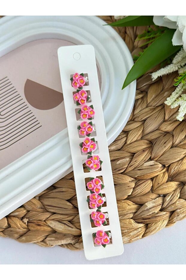 Flower Bouquet Model 10-Piece Charm Hair Earrings