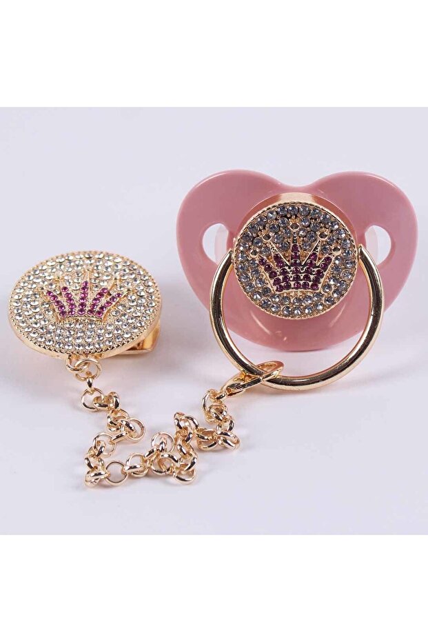 Princess Crowned Pink Pacifier