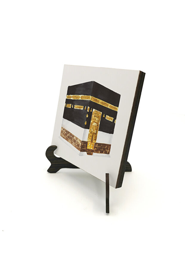 Kaaba Image Printed Mdf Tabletop 10X10 1G-Kabe7