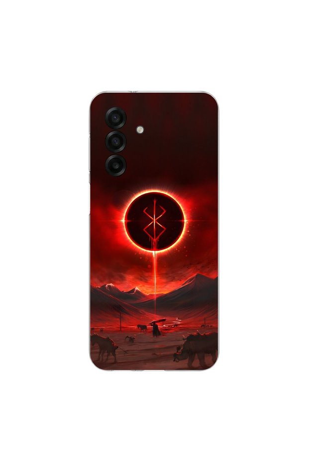 Samsung Galaxy A17 Compatible Anime 2/1 Design Transparent Case