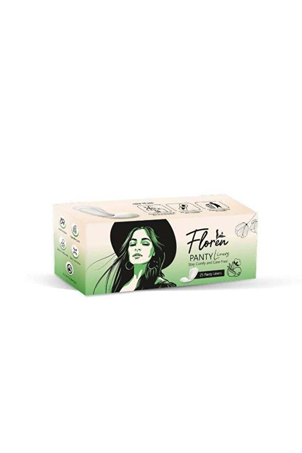 Panty Liners (25 Liners) | Curvy Design for Extra Comfort