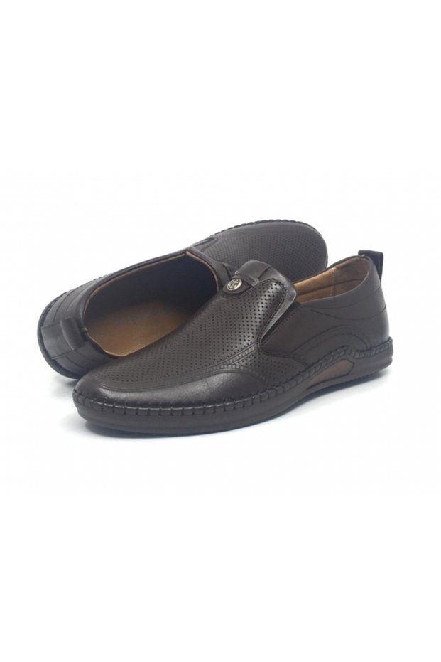 100% Genuine Leather Orthopedic Men's Summer Extra Light Orthopedic Comfortable Daily Sandal Shoes 40-44