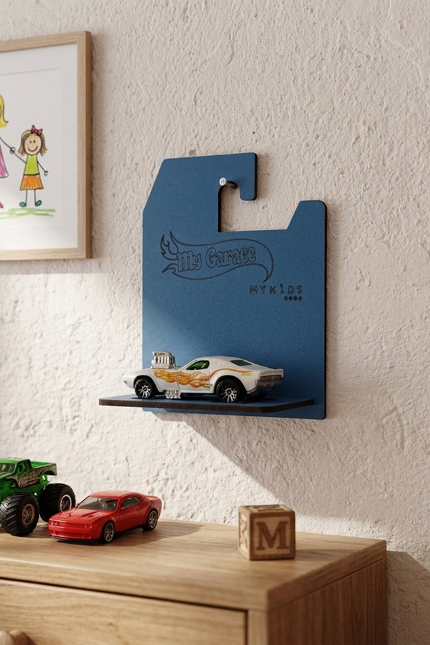 Single Car Display Stand – | Wooden Collectible Display Stand
