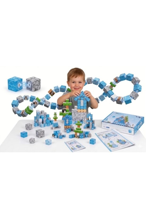 Set de Constructie SmartBlocks , Include 124 de Piese, 3 Ani+, Blue