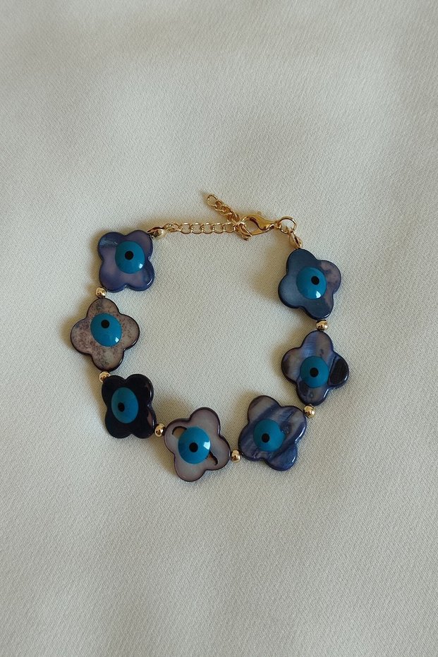 Certified Evil Eye Natural Stone Bracelet