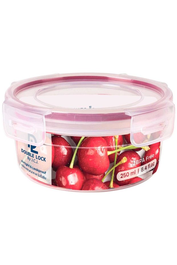 250 ml Double Lock Round Food Container