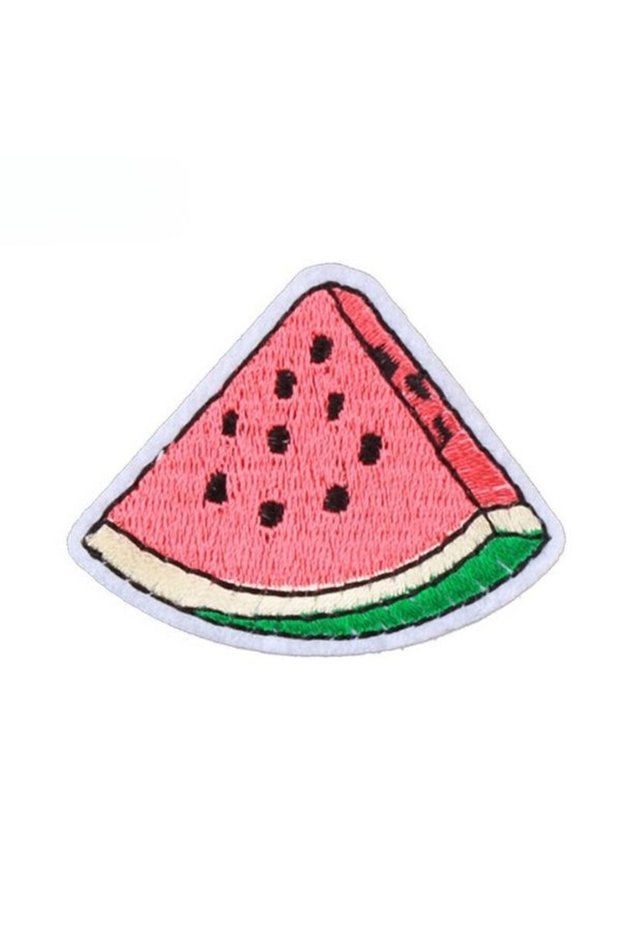 Velcro Hook Patches, Tacti-Cool SUMMER Collection, Watermelon for bag/vest, tech gadgets for kids & adults, for school backpack, for pencil case, for gym bag, gift for men/women 5.5x4.3