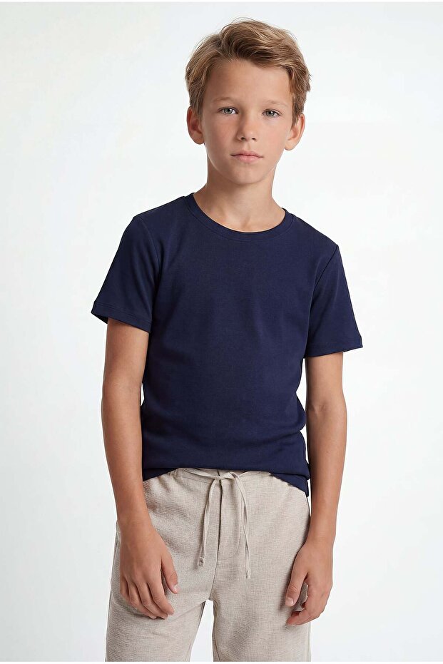 Αγορίστικο μπλουζάκι Basic Slim - 2