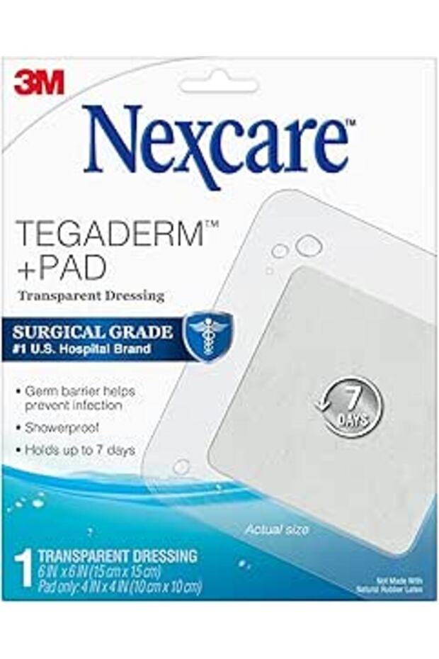 TEGADERM +PAD TRASPARENT 6*10 5S #5580