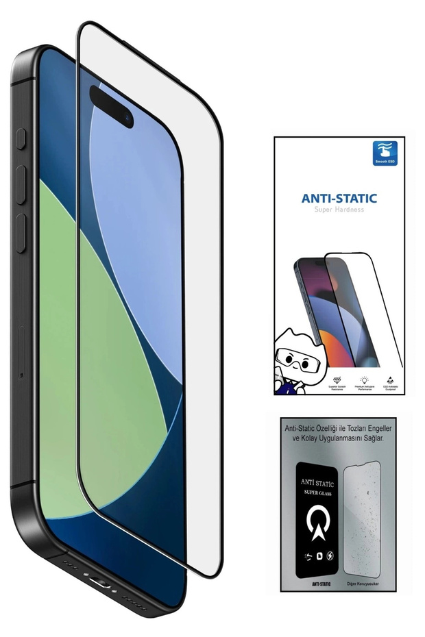 واقي شاشة من الزجاج المقوى المضاد للكهرباء الساكنة لهاتف iPhone 12 Mini 6D، طلاء كامل غير قابل للكسر (74)