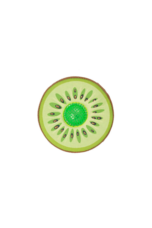 2 in 1 Play Dog Toy Kiwi Slice