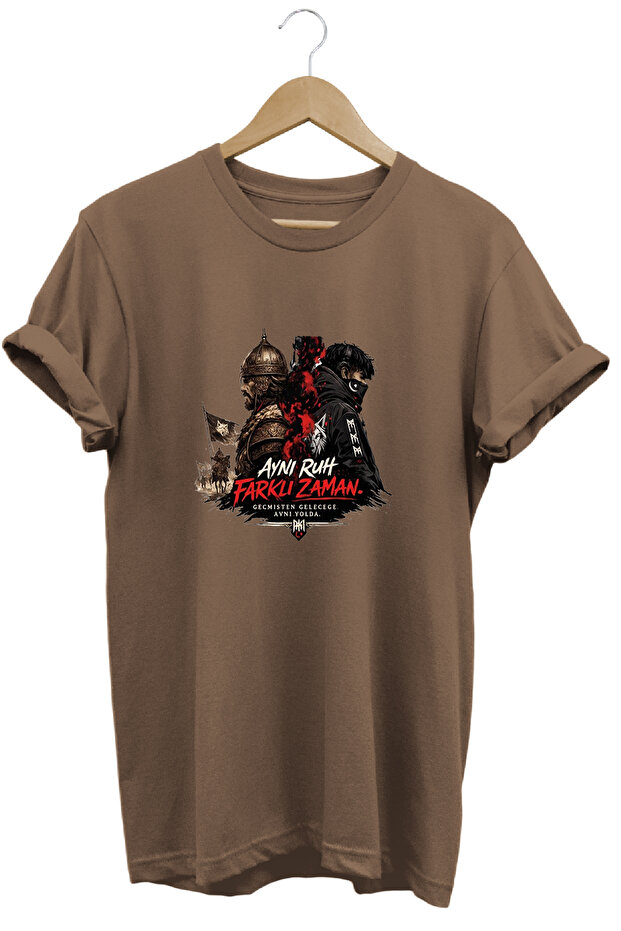 Same Spirit Different Time Printed Date and Street Style Special Design T-Shirt