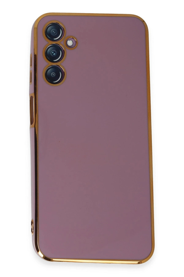Ilkeshop New Galaxy M14 5g Case Volet Silicone (164656) - Purple