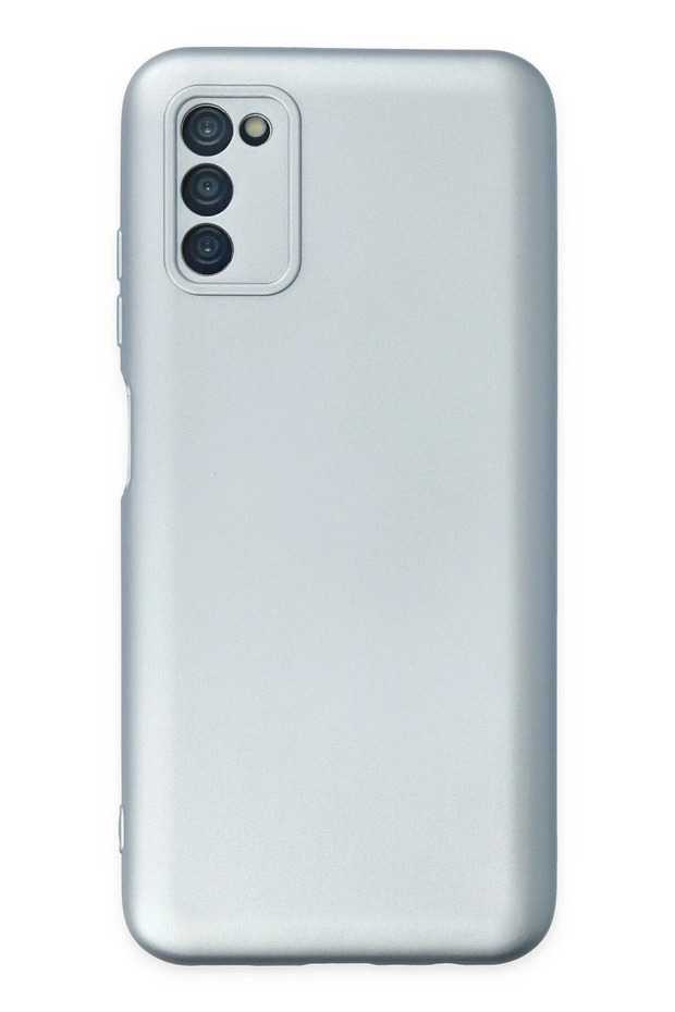 Ilkeshop New Galaxy A03S Case Nano Inside Velvet Silicone - (194333) Sky Blue