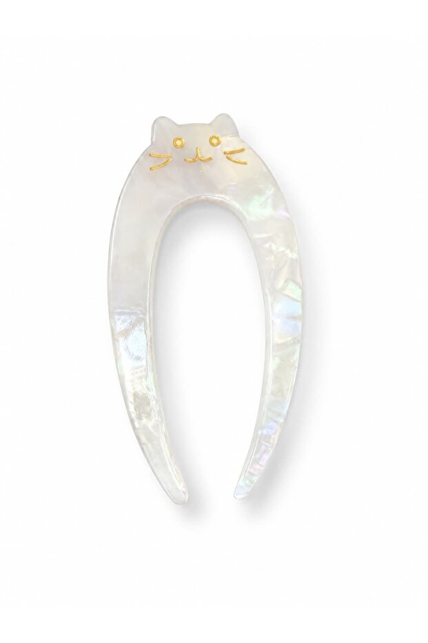 Bone Cat Bubble Clip - 1